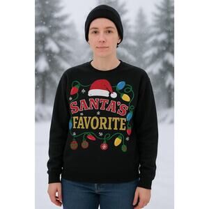 Christmas Long Sleeved T-shirt Men Or Women Santa's Favorite